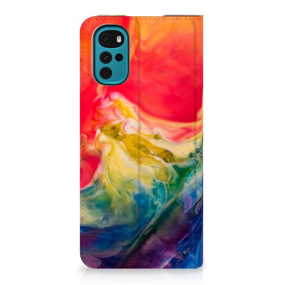 Bookcase Motorola Moto G22 Watercolor Dark - B2C Telecom