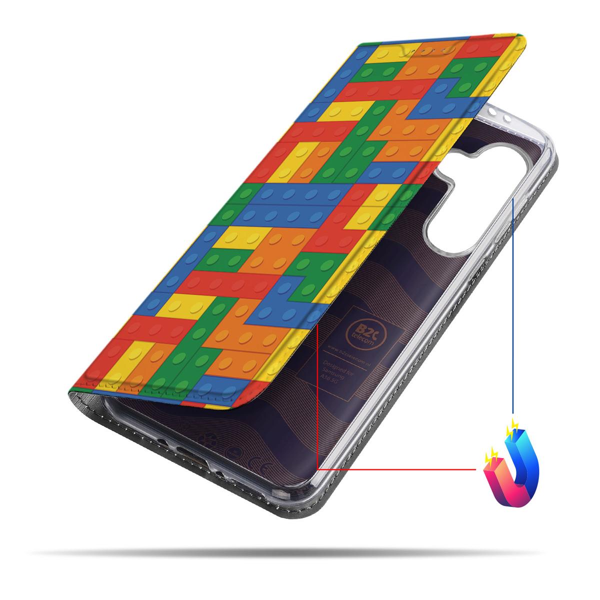 Samsung Galaxy A56 A36 Hoesje Blokken positie 4