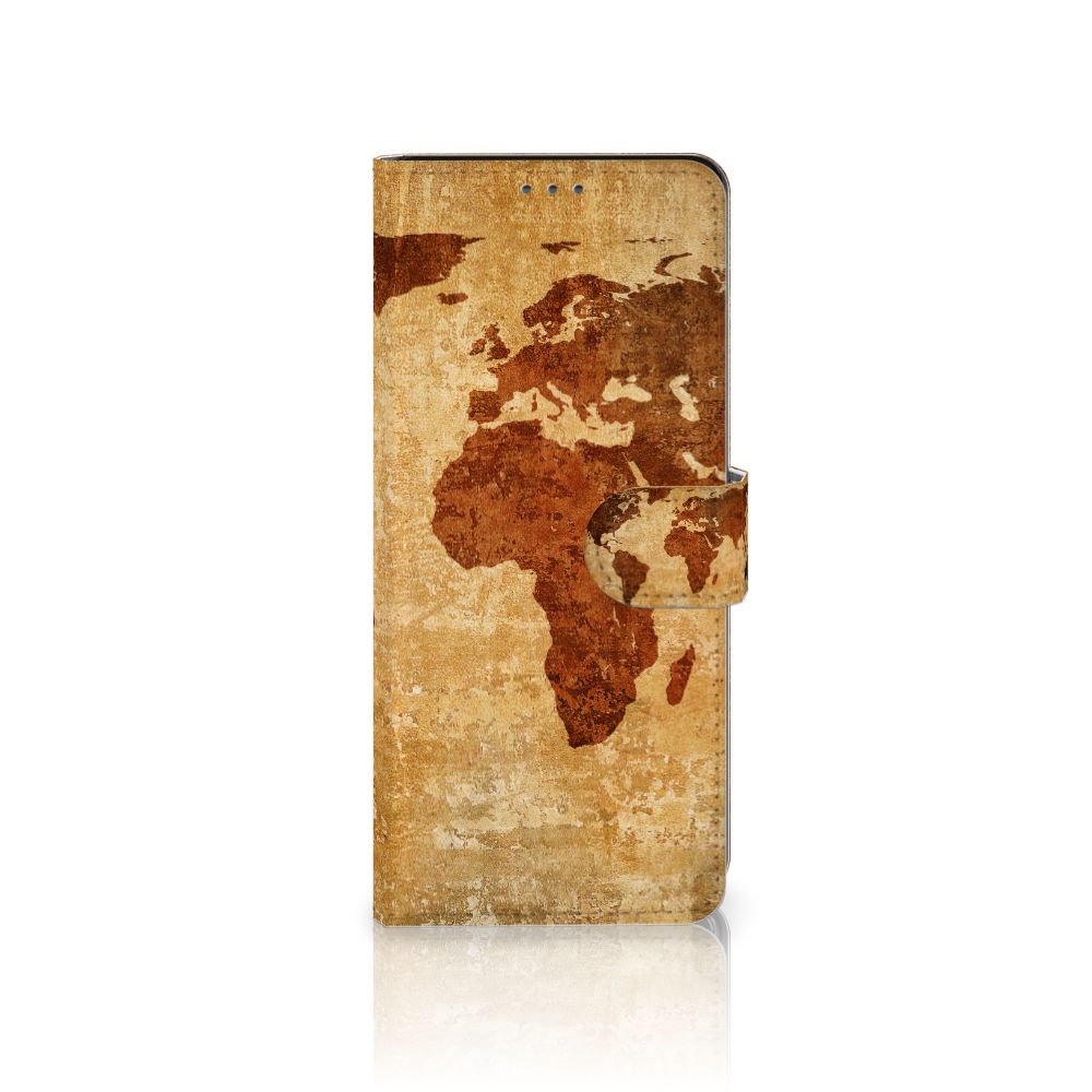 Sony Xperia 5II Flip Cover Wereldkaart