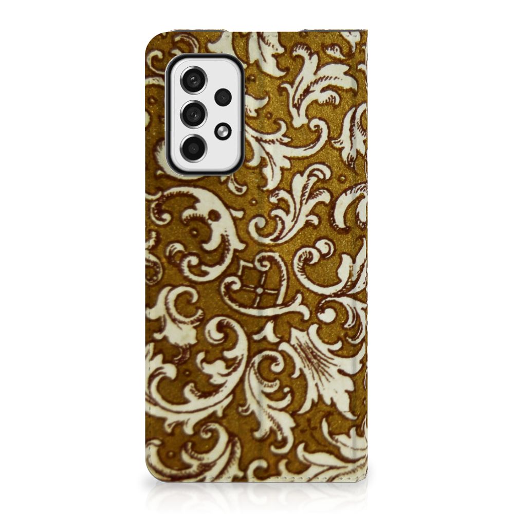 Telefoon Hoesje Samsung Galaxy A73 Barok Goud - B2C Telecom