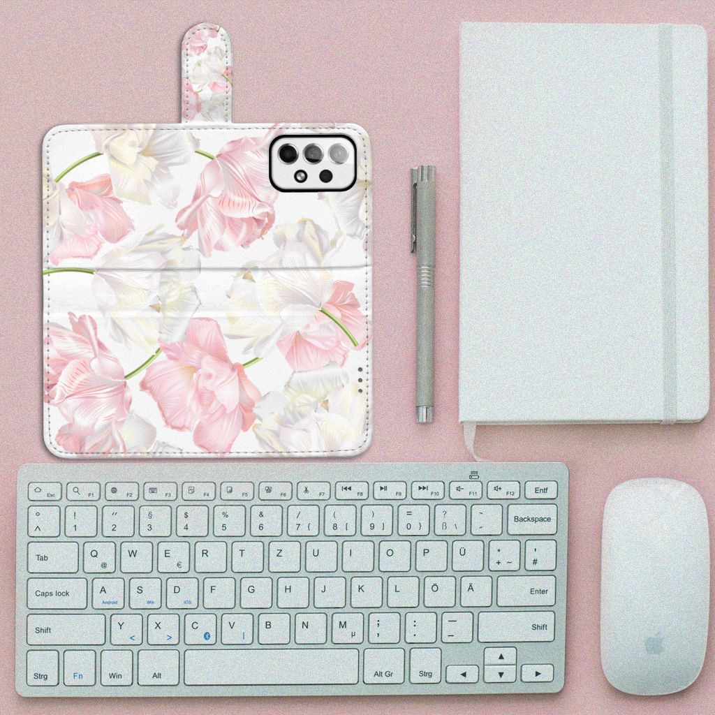Samsung Galaxy A73 5G Hoesje Lovely Flowers