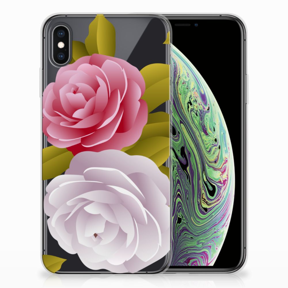 Apple iPhone Xs Max TPU Case Roses