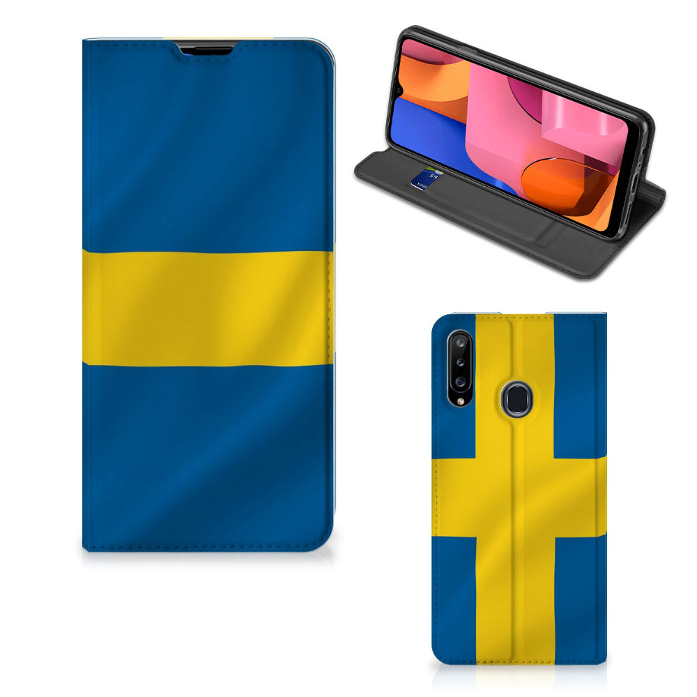 Samsung Galaxy A20s Standcase Zweden