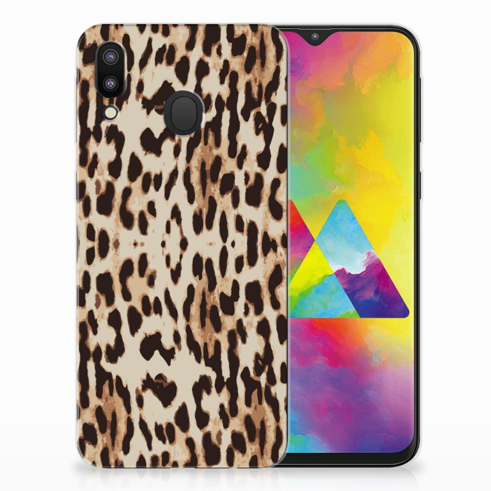 Samsung Galaxy M20 (Power) TPU Hoesje Leopard