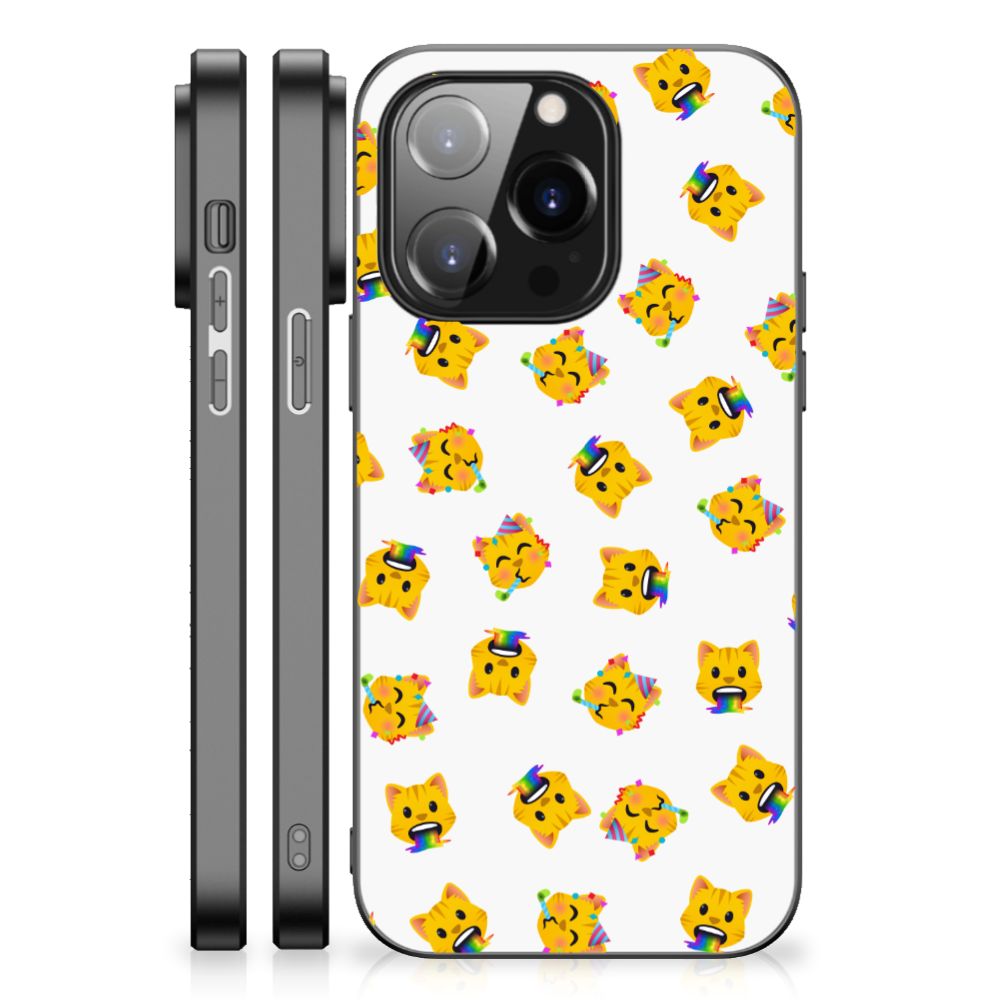Back Case voor iPhone 14 Pro Katten Emojis B2C Telecom