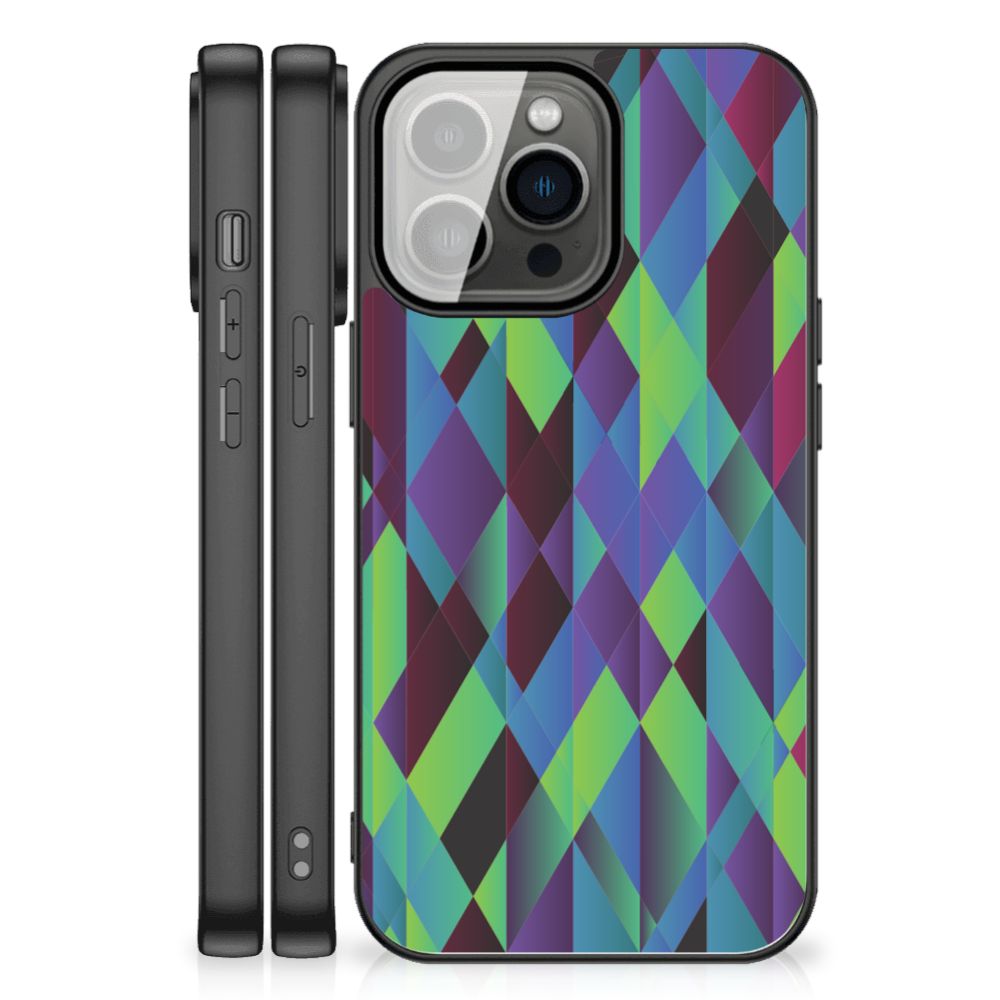 iPhone 13 Pro Max Backcover Abstract Green Blue B2C Telecom