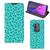 Motorola One Zoom Bookcase Cracks Blue - B2C Telecom