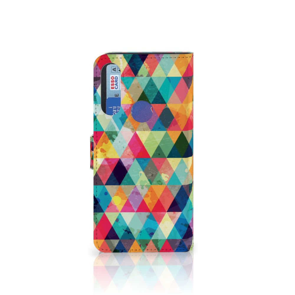 Alcatel 1S 2020 Telefoon Hoesje Geruit