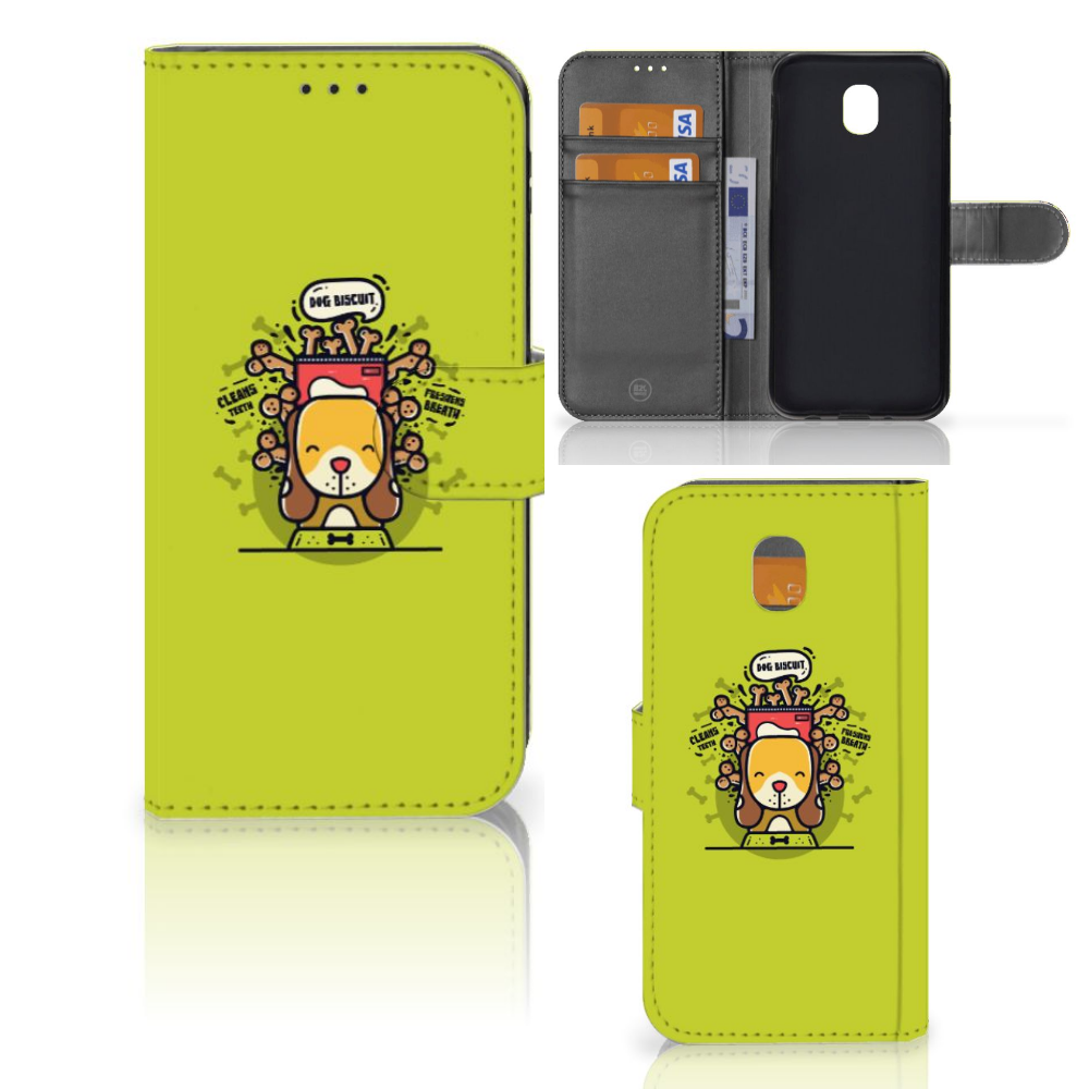 Samsung Galaxy J5 2017 Leuk Hoesje Doggy Biscuit