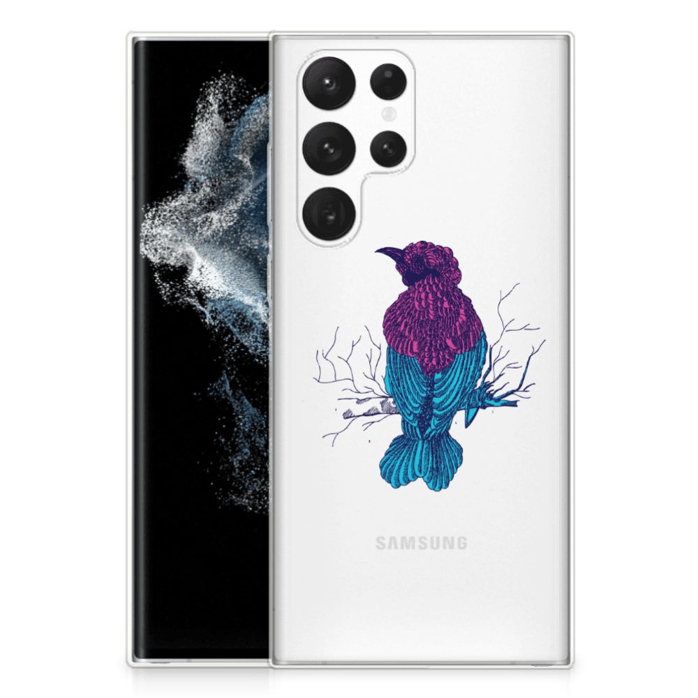 Samsung Galaxy S22 Ultra Telefoonhoesje met Naam Merel B2C Telecom