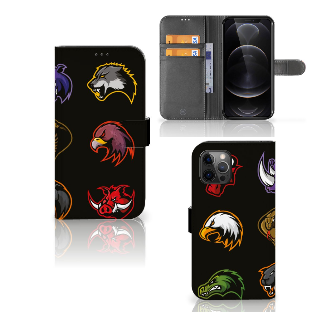 Apple iPhone 12 Pro Max Leuk Hoesje Cartoon