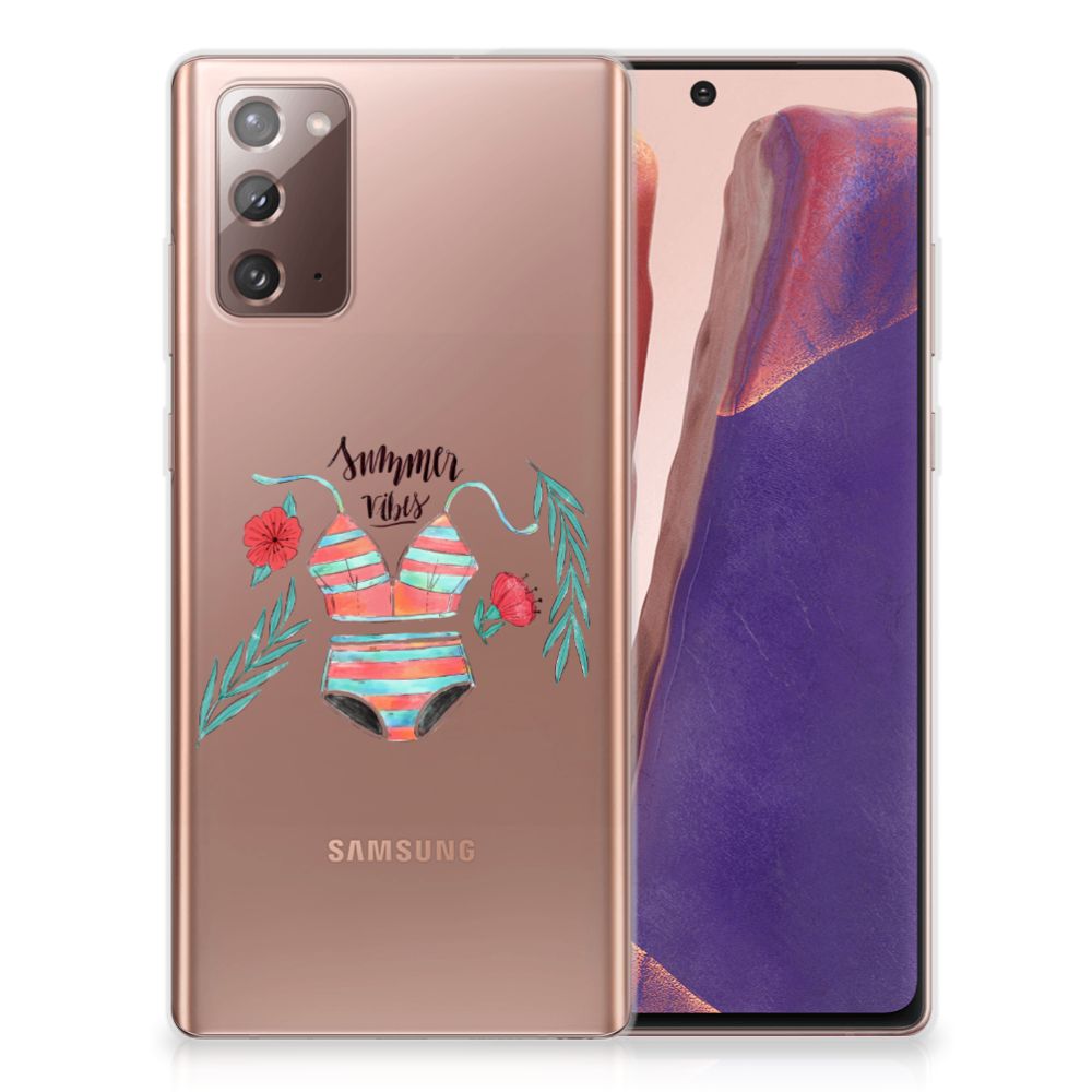 Samsung Note 20 Telefoonhoesje met Naam Boho Summer B2C Telecom