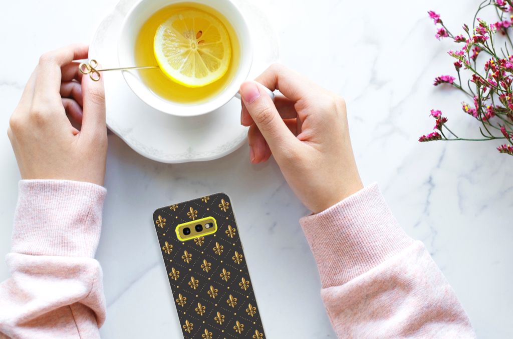 Samsung Galaxy S10e TPU bumper Franse Lelie
