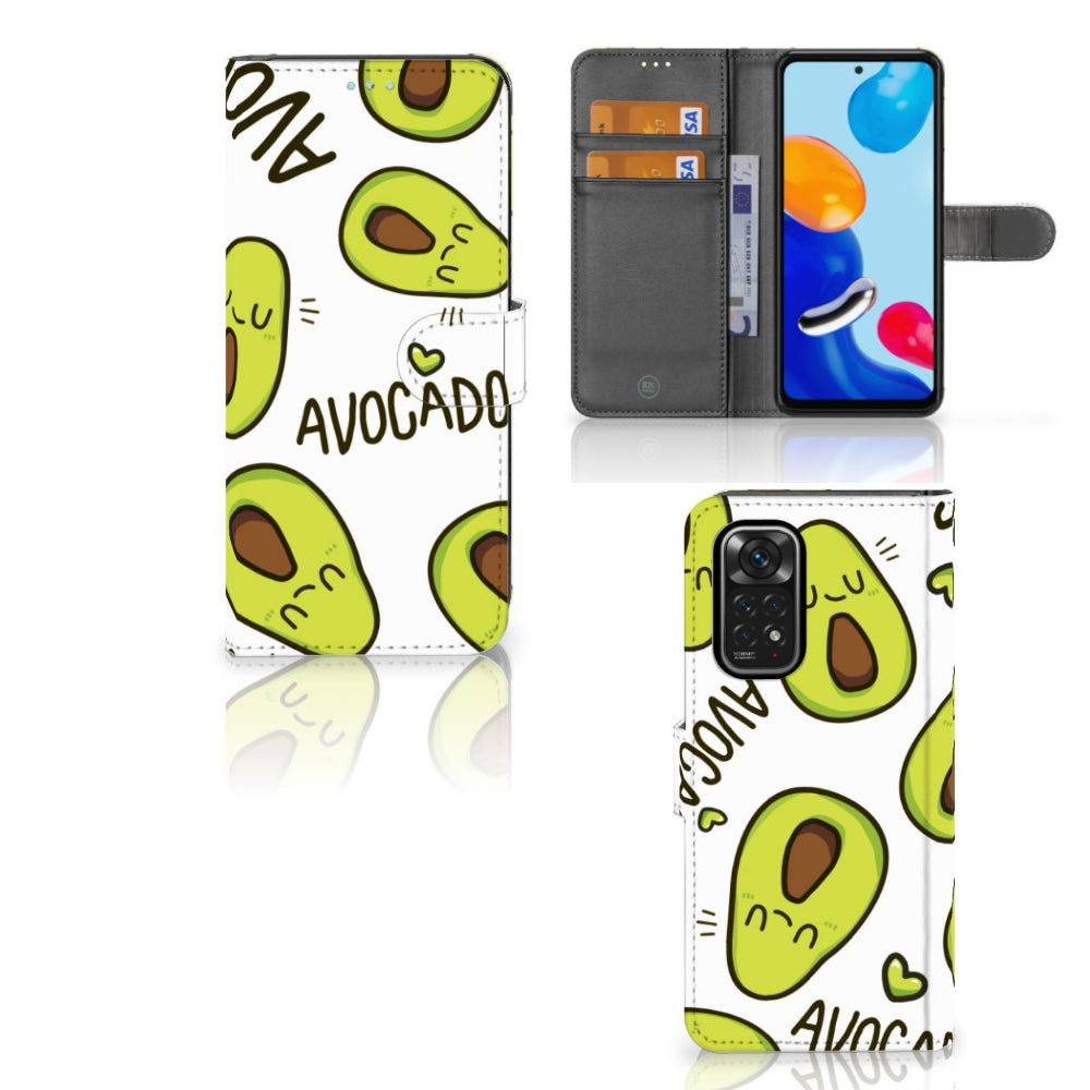 Xiaomi Redmi Note 11/11S Leuk Hoesje Avocado Singing