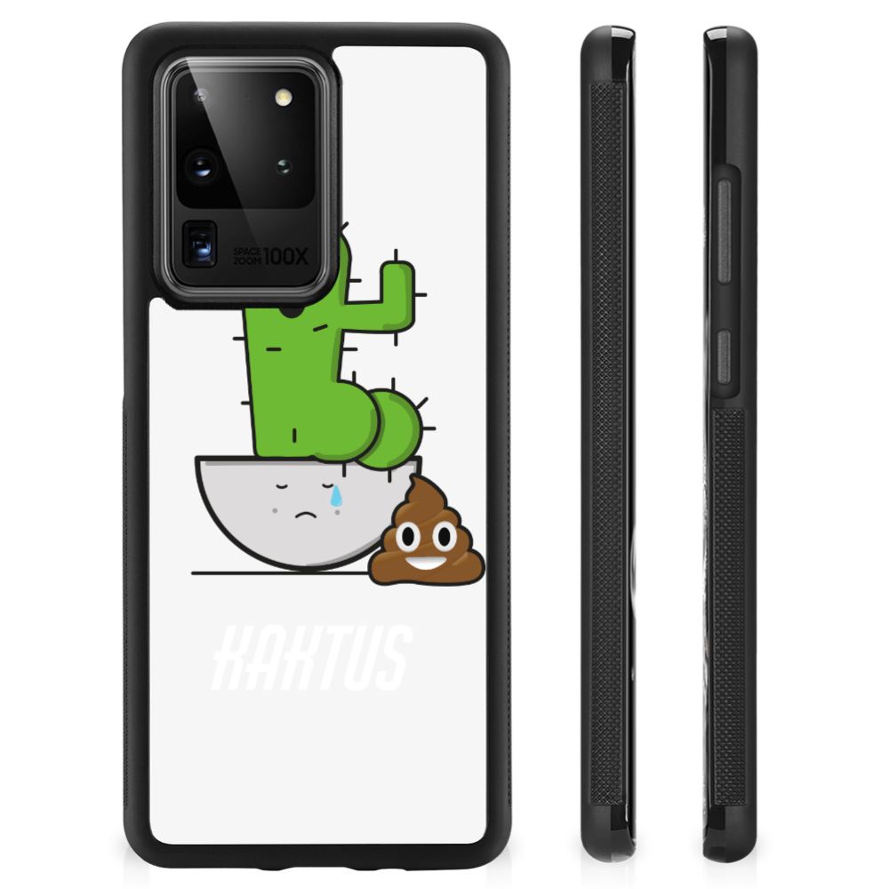 Samsung Galaxy S20 Ultra Bumper Hoesje Cactus Poo B2C Telecom