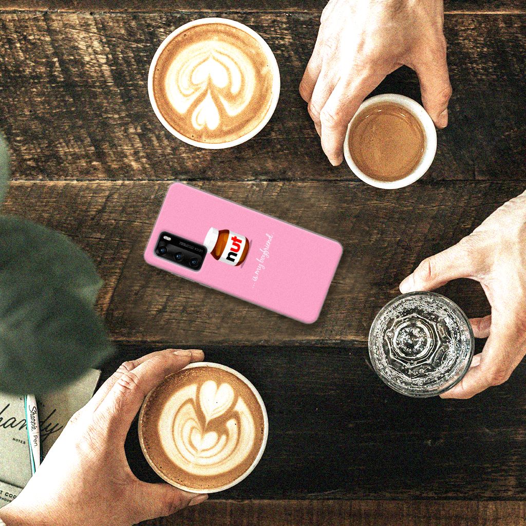 Huawei P40 Siliconen Case Nut Boyfriend B2C Telecom