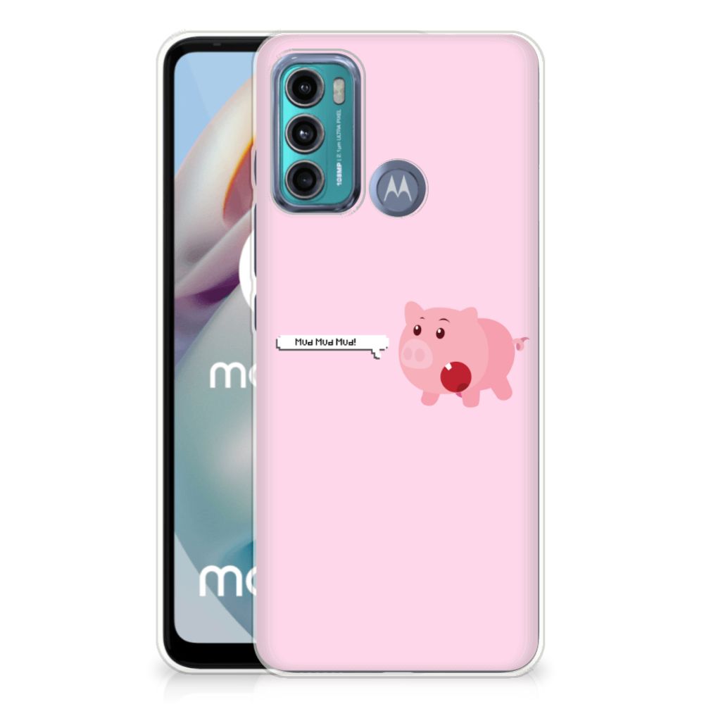 Motorola Moto G60 Telefoonhoesje met Naam Pig Mud B2C Telecom