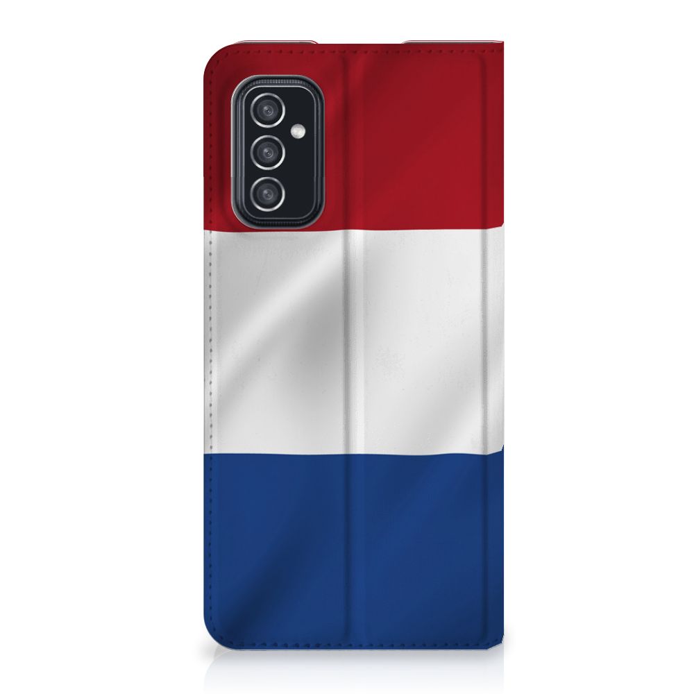 Samsung Galaxy M52 Standcase Nederlandse Vlag - B2C Telecom