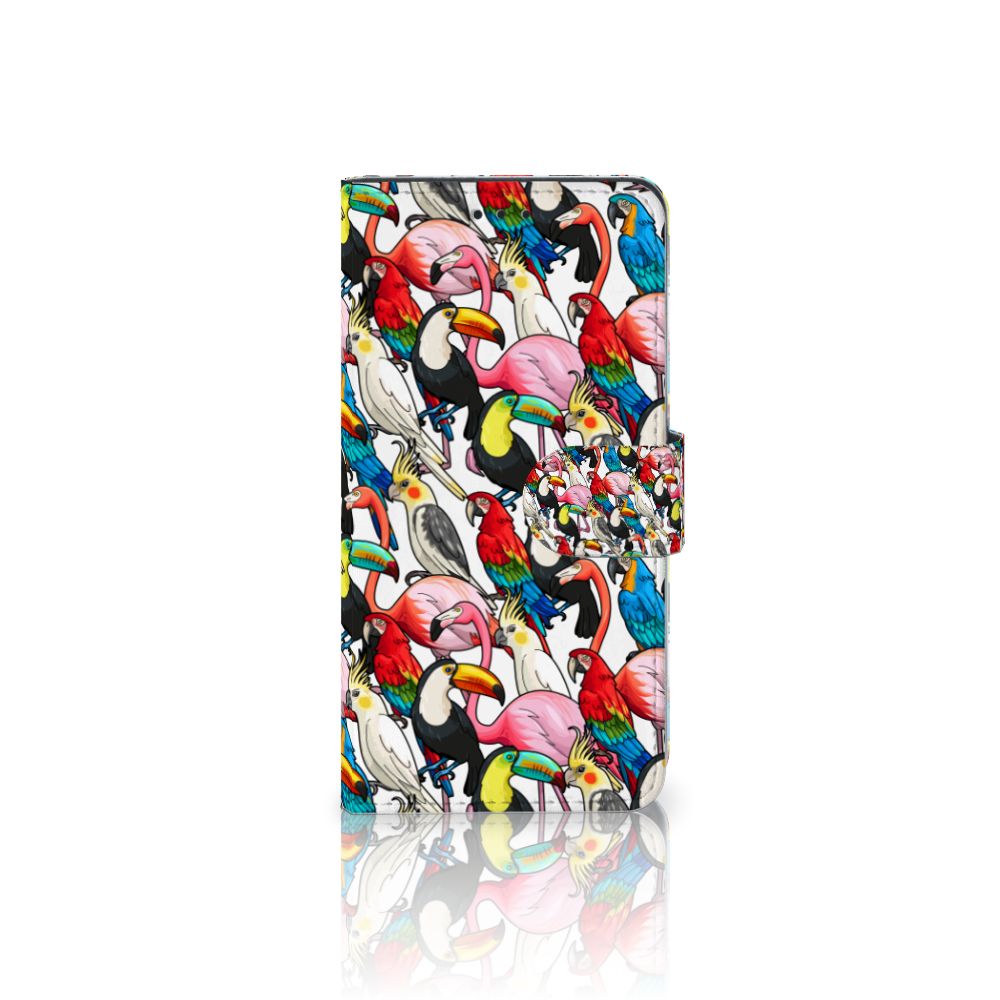 Huawei P10 Lite Telefoonhoesje met Pasjes Birds
