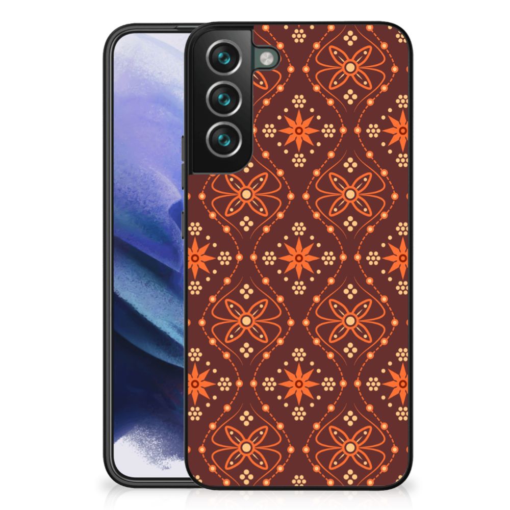 Samsung Galaxy S22 Plus Back Case Batik Brown