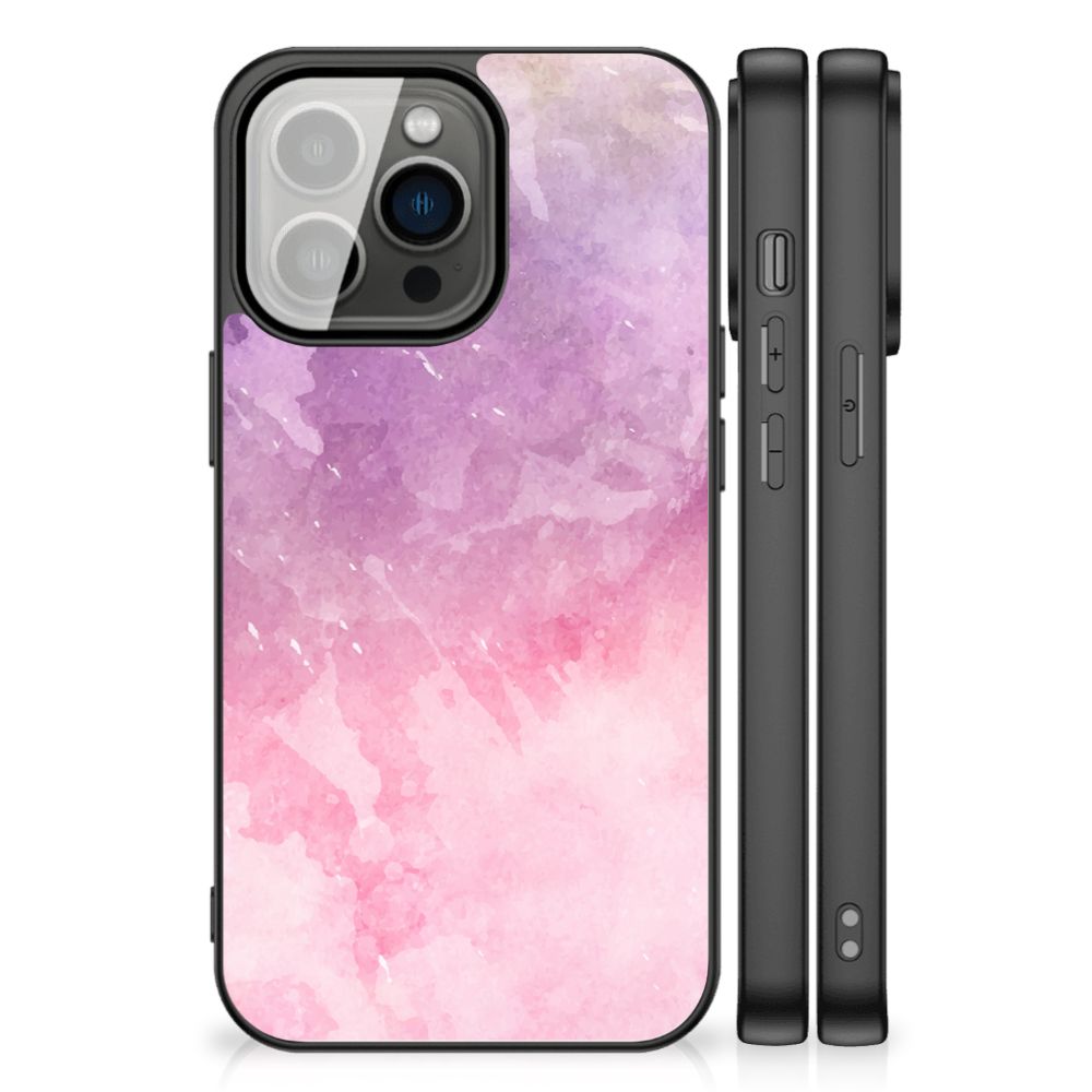 Kleurrijke Telefoonhoesje iPhone 13 Pro Pink Purple Paint B2C Telecom