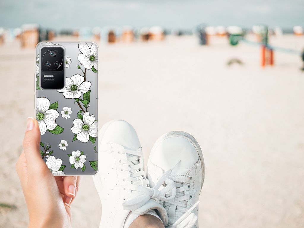 Xiaomi Poco F4 TPU Case Dogwood Flowers