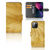 iPhone 13 Mini Book Style Case Licht Hout