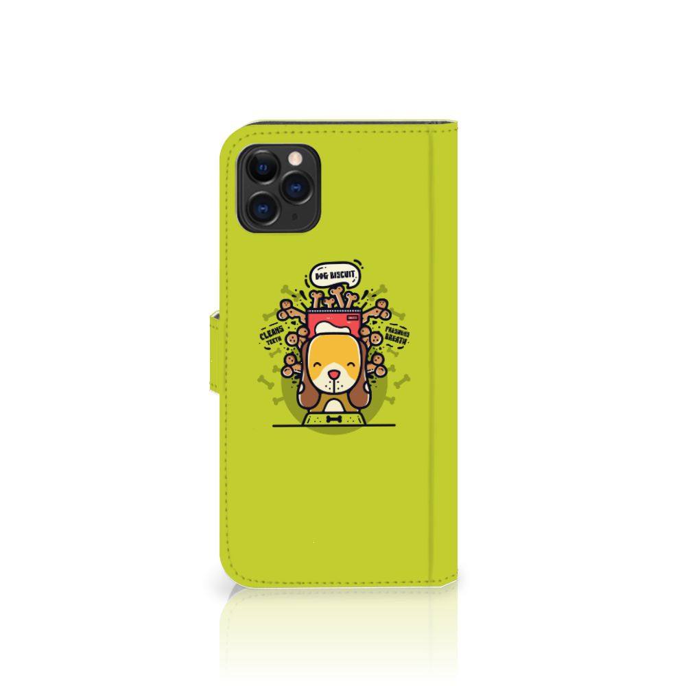 Apple iPhone 11 Pro Max Leuk Hoesje Doggy Biscuit