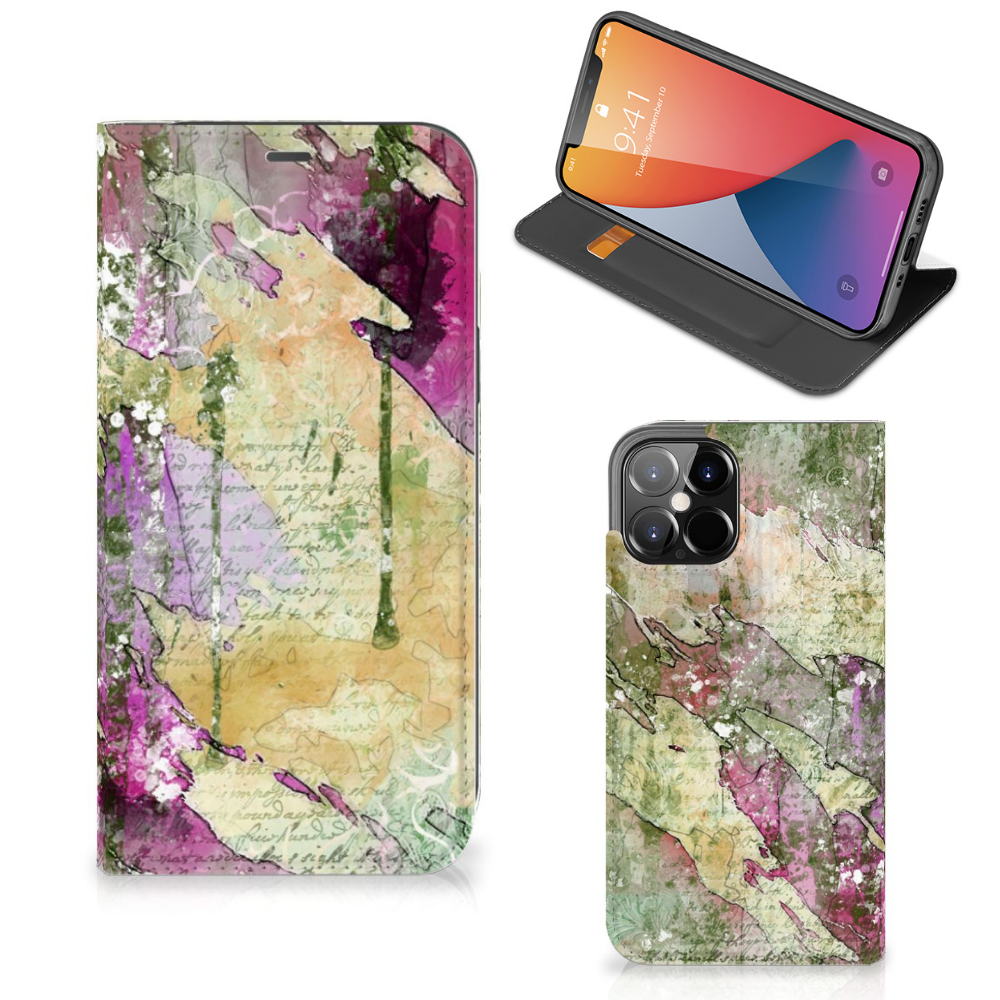 Bookcase iPhone 12 Pro Max Letter Painting - B2C Telecom
