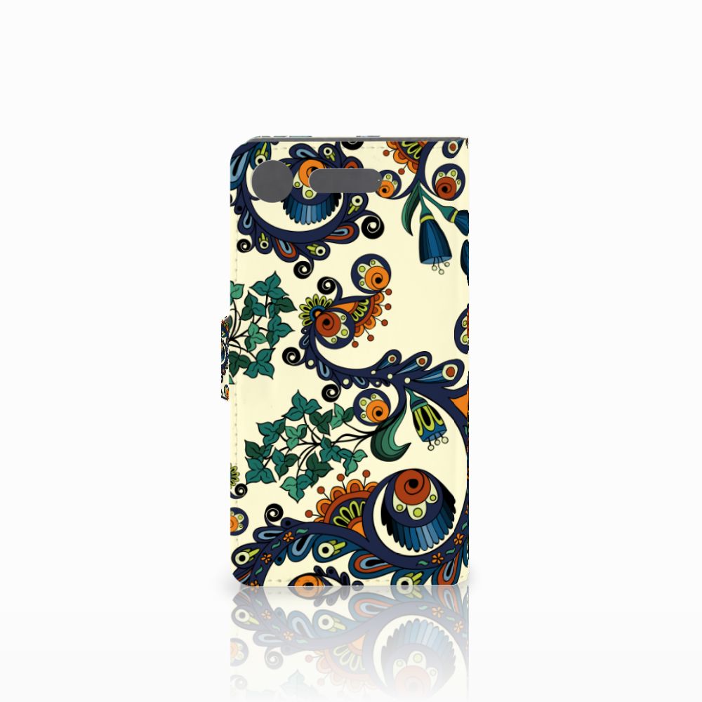 Wallet Case Sony Xperia XZ1 Barok Flower