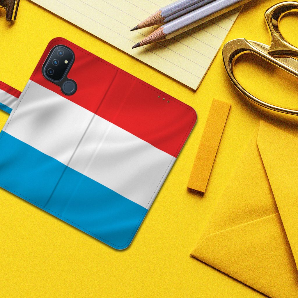 OnePlus Nord N100 Bookstyle Case Luxemburg