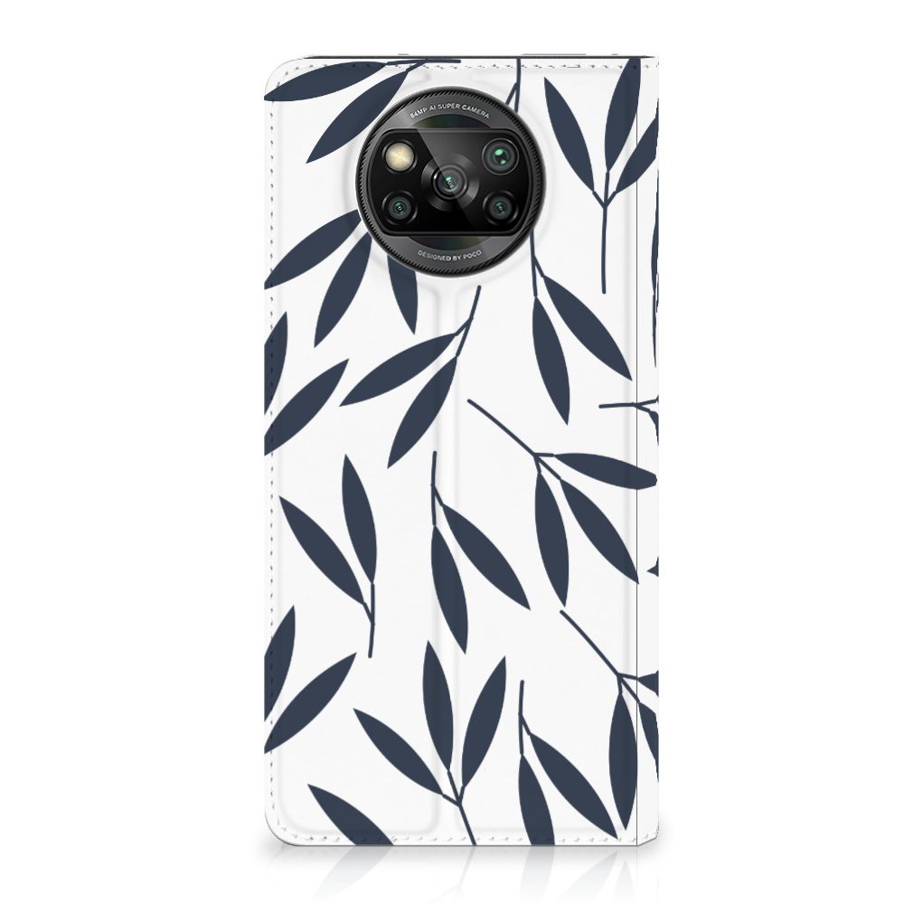 Xiaomi Poco X3 Pro | Poco X3 Smart Cover Leaves Blue - B2C Telecom