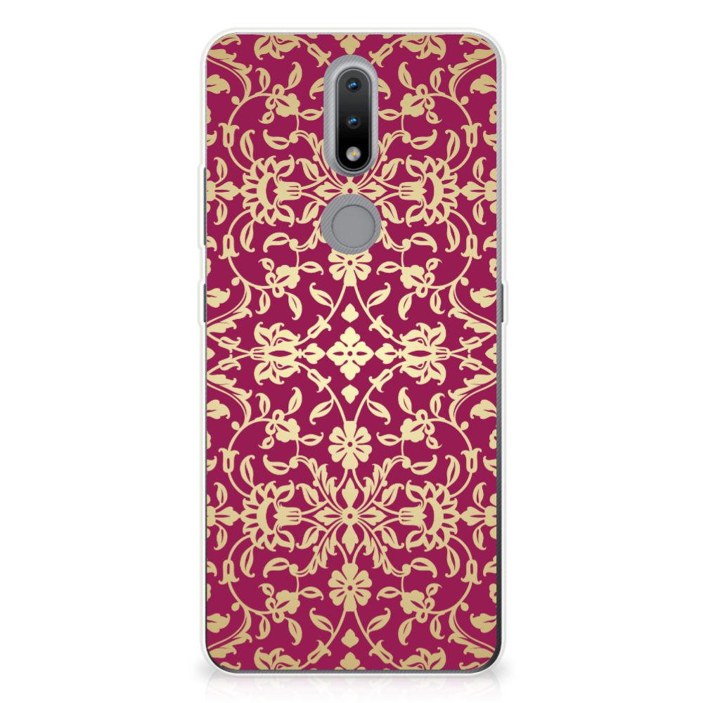 Siliconen Hoesje Nokia 2.4 Barok Pink