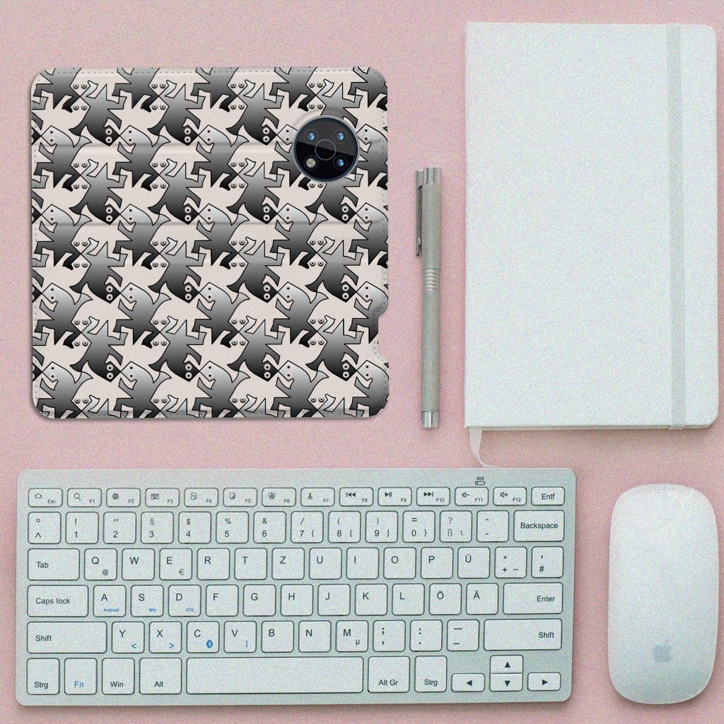 Nokia G50 Hoesje maken Salamander Grey - B2C Telecom
