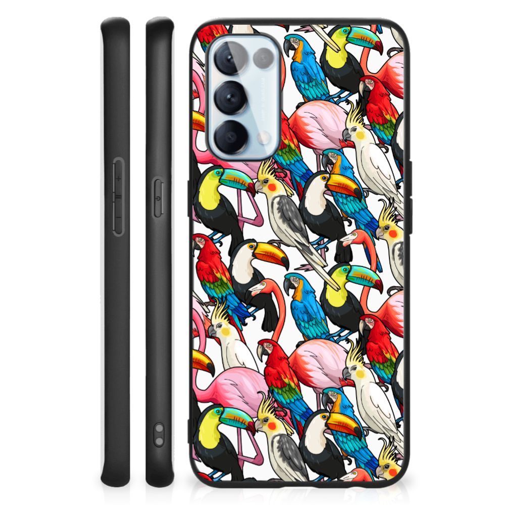 OPPO Reno5 5G | Find X3 Lite Dierenprint Telefoonhoesje Birds B2C Telecom