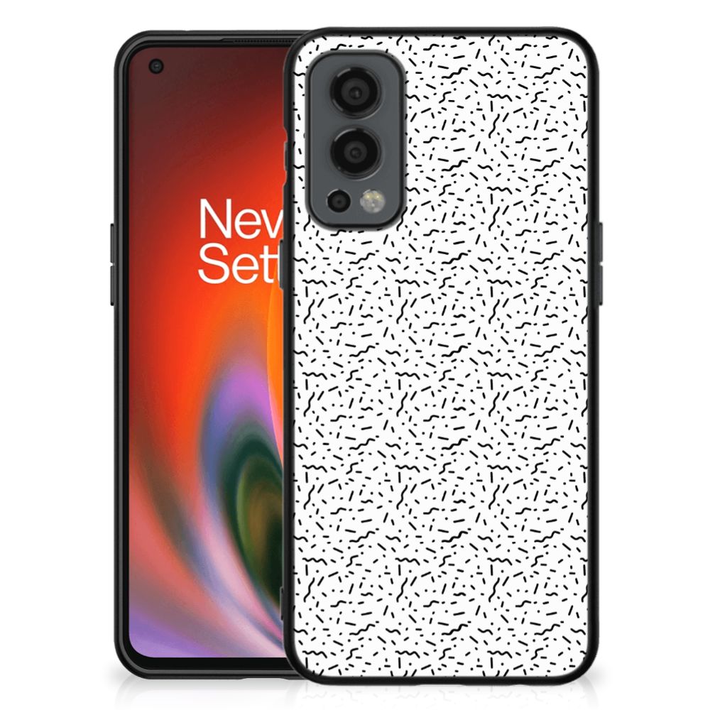 OnePlus Nord 2 Back Case Stripes Dots