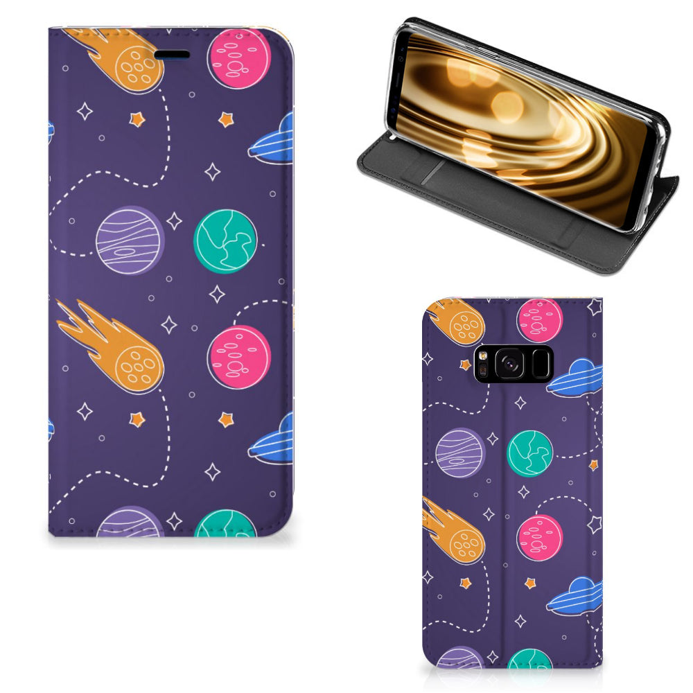 Samsung Galaxy S8 Hippe Standcase Space