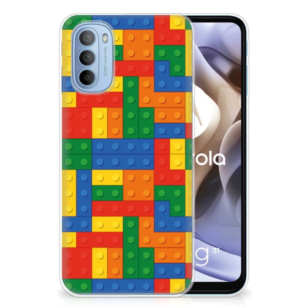 Motorola Moto G31 | G41 TPU bumper Blokken