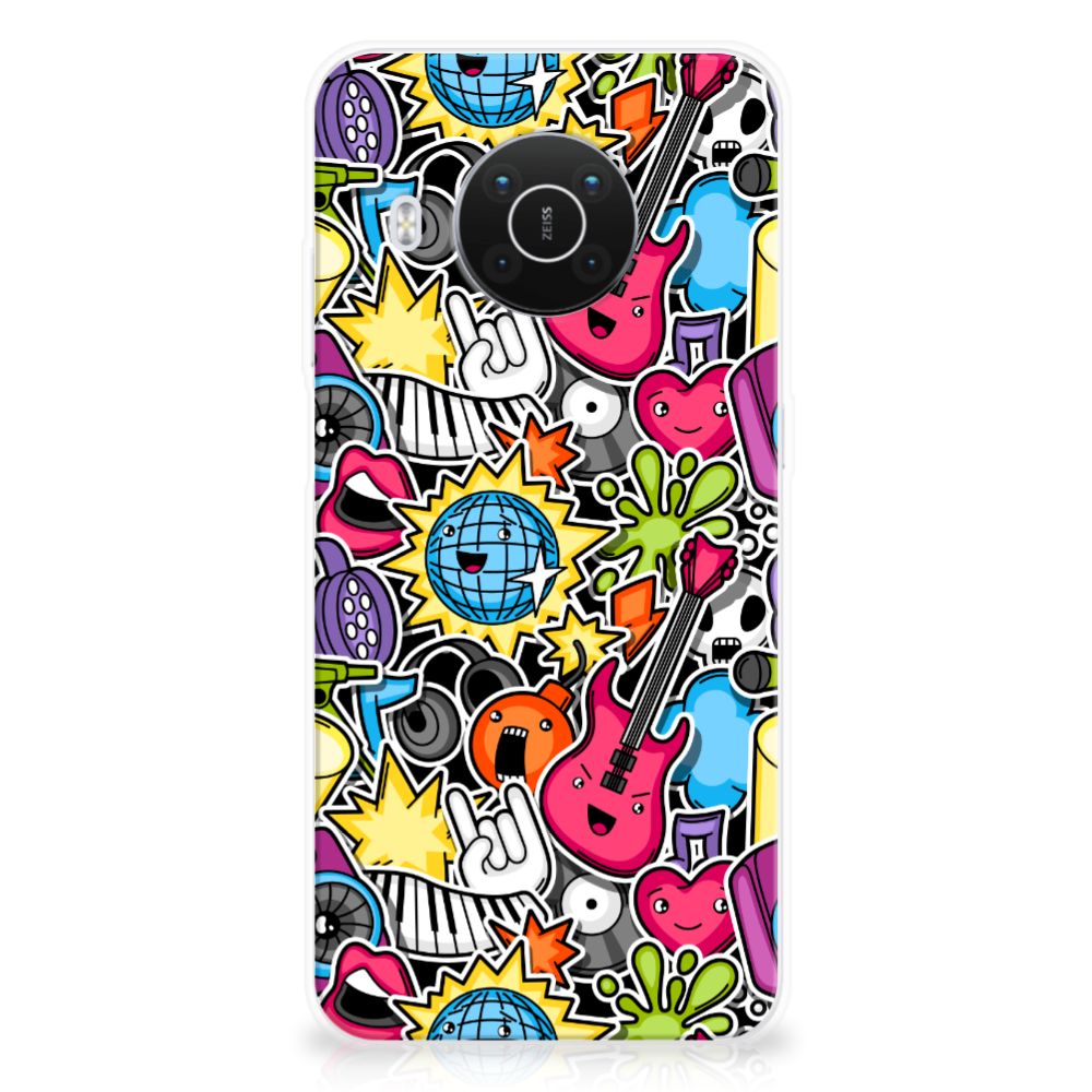 Nokia X10 | X20 Silicone Back Cover Punk Rock