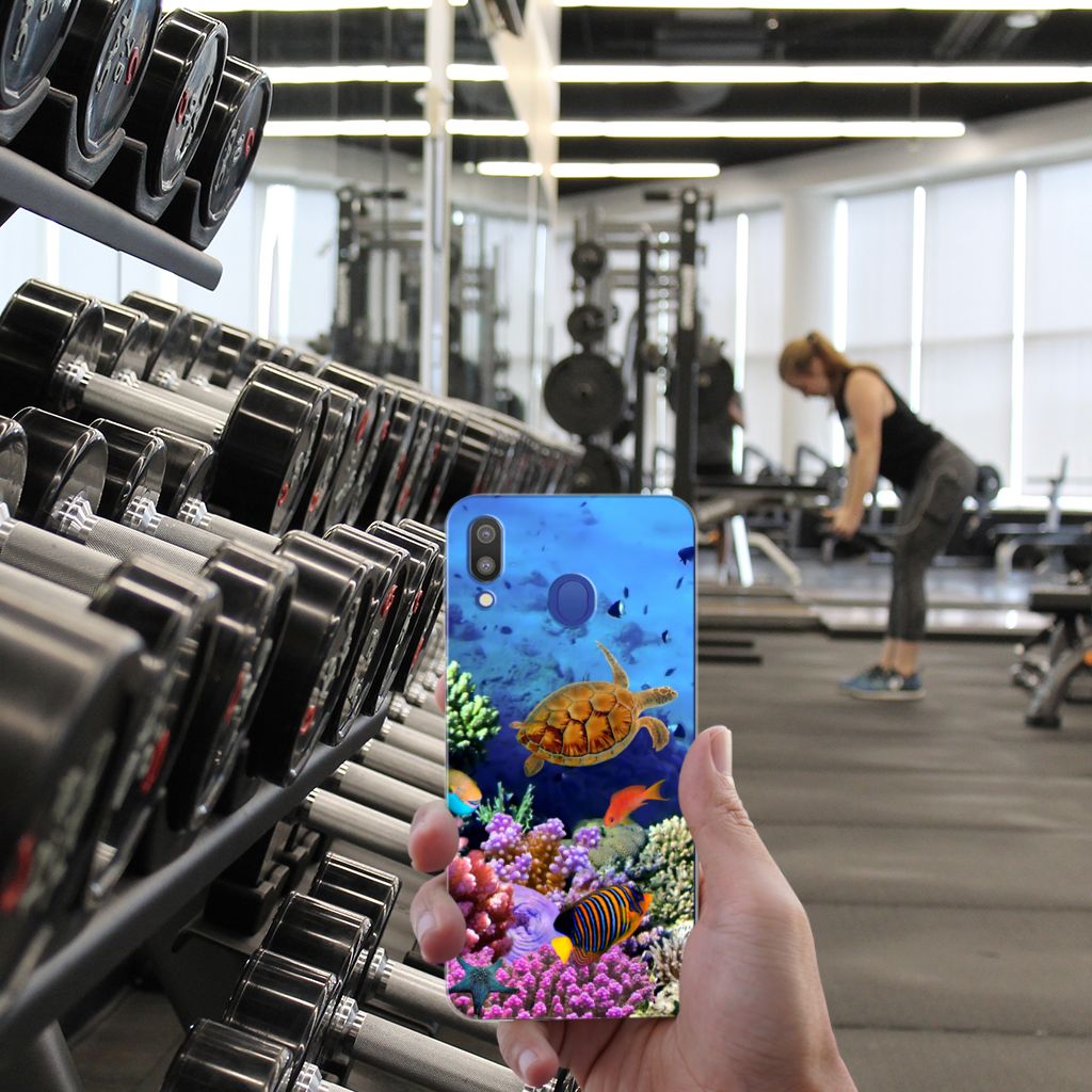 Samsung Galaxy M20 (Power) TPU Hoesje Vissen