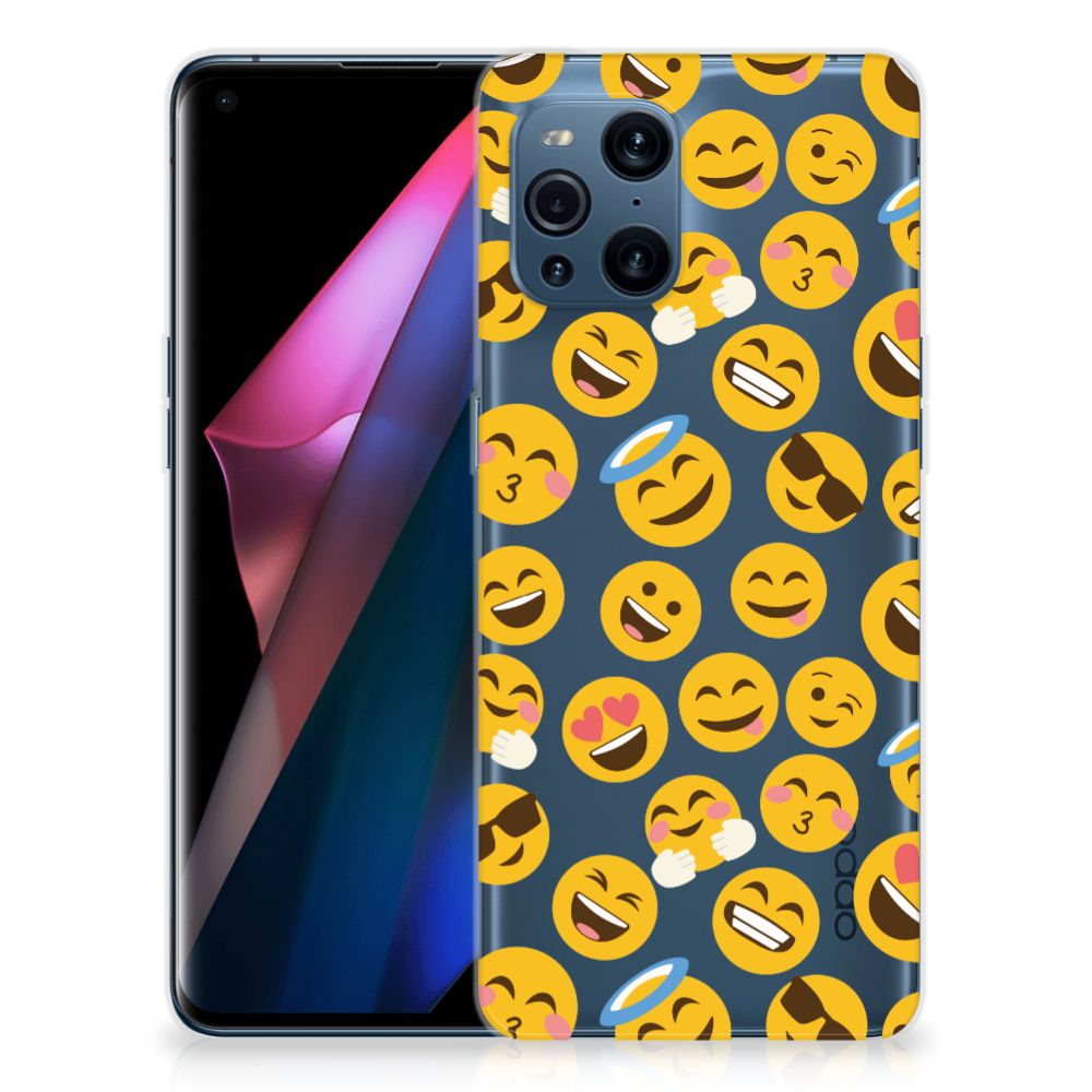 OPPO Find X3 | X3 Pro TPU bumper Emoji