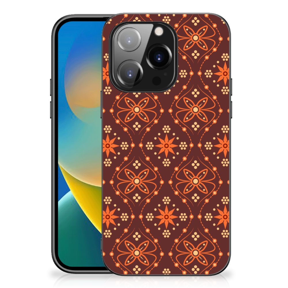 iPhone 14 Pro Back Case Batik Brown B2C Telecom