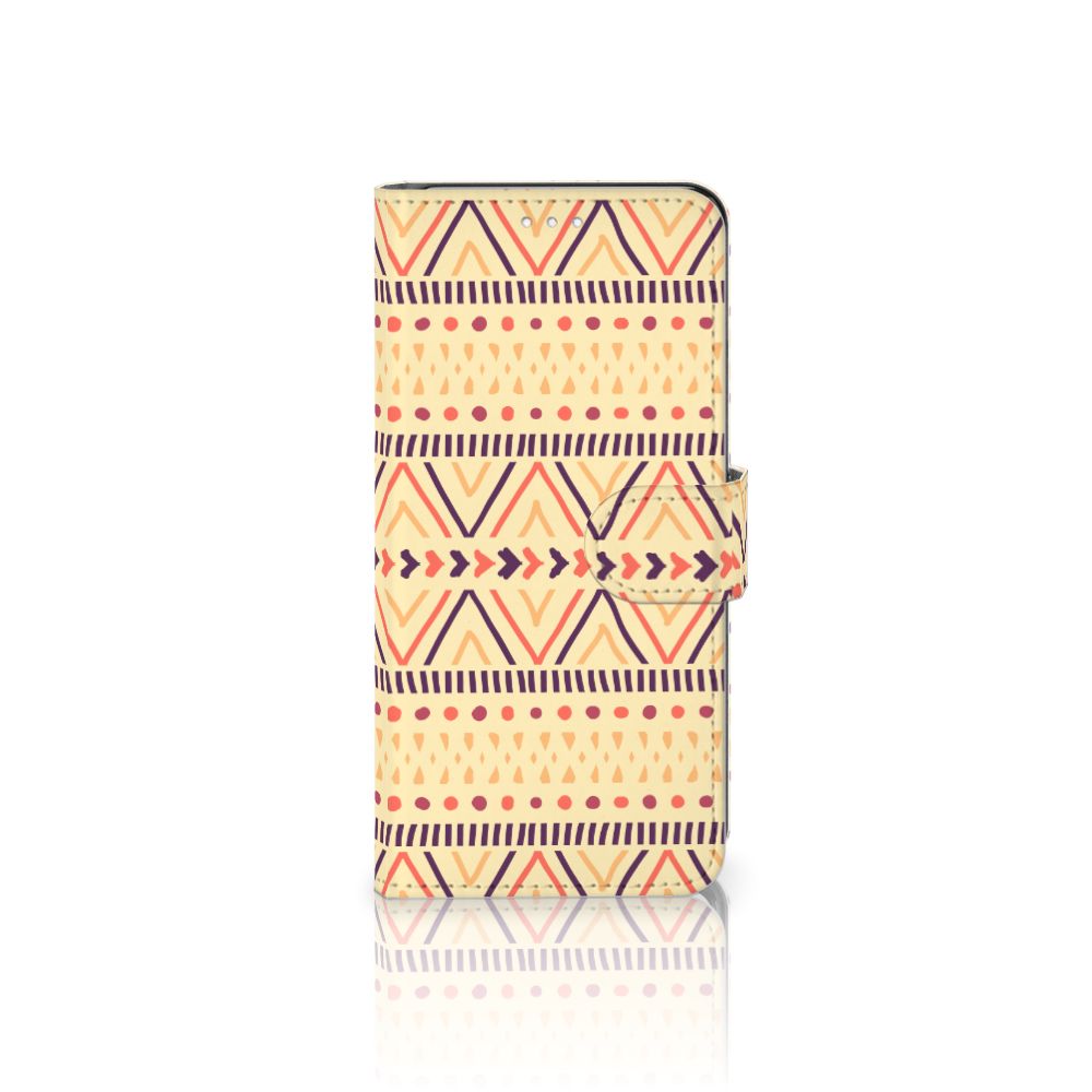 Samsung Galaxy S21 Telefoon Hoesje Aztec Yellow