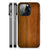 iPhone 14 Pro Houten Print Telefoonhoesje Donker Hout