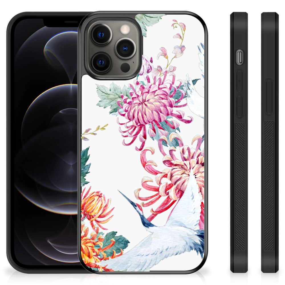 iPhone 12 Pro Max Back Cover Bird Flowers B2C Telecom