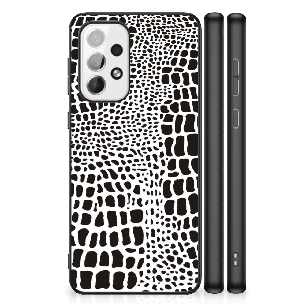 Samsung Galaxy A73 Dierenprint Telefoonhoesje Slangenprint B2C Telecom
