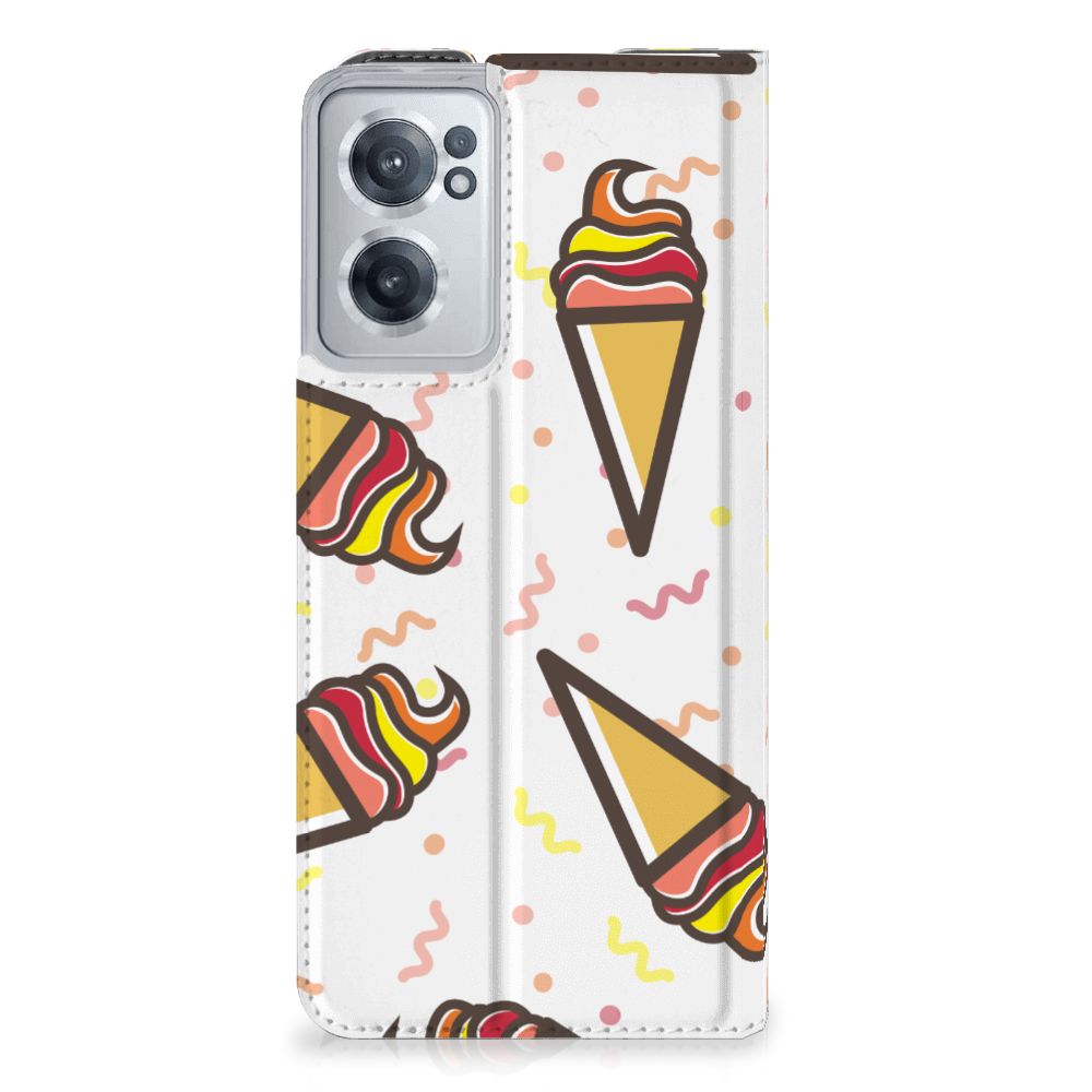 OnePlus Nord CE 2 5G Flip Style Cover Icecream - B2C Telecom