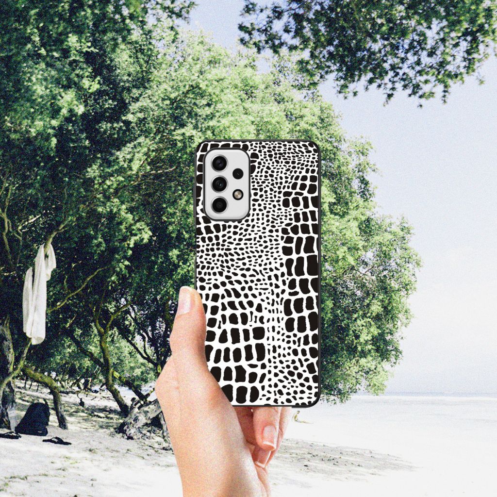 Samsung Galaxy A23 Dierenprint Telefoonhoesje Slangenprint B2C Telecom
