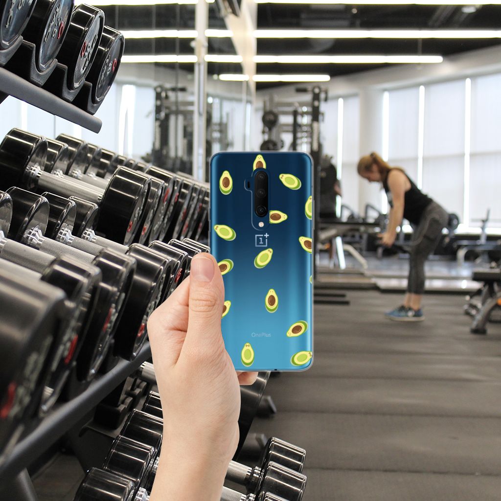 OnePlus 7T Pro Siliconen Case Avocado