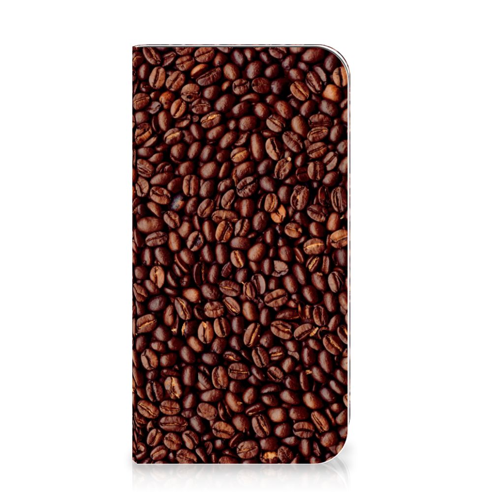 Apple iPhone 11 Pro Flip Style Cover Koffiebonen